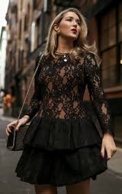 Engagement Party Memorandum Nyc Fashion Classic Cocktail Dress Lacy Black Dress Cocktail Attire
