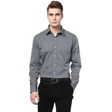 Buy The Vanca Men S Casual Shirt For Metalic Ash Color Cotton Shirt Grey At Amazon In