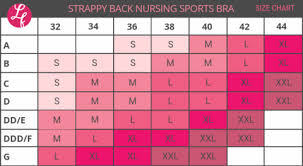 Strappy Back Nursing Sports Bra Black