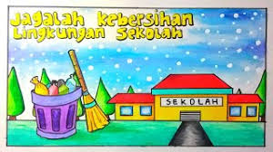 Cara menjaga lingkungan sekolah agar tetap bersih adalah rajin untuk membersihkan kolong meja. Poster Kebersihan Lingkungan Sekolah Youtube