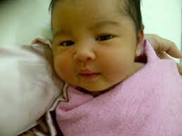 Gambar: Bayi Perempuan SM Nasarudin Dan Marion Caunter, Leia Rose