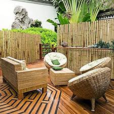 Casa Pura Bamboo Garden Fence Privacy Screen Windbreak Shade For Garden Patio Balcony 3 Sizes Available Natural 180 X 200 Di 2020 Rumah Kebun Kebun Rumah