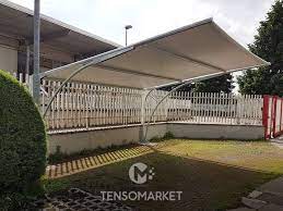 Carport In Ferro Tettoie Auto E Coperture Parcheggi Tensomarket