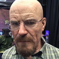 Swipe—-> Walter White silicone bust for @monsterpaloozaofficial 2015. The  first couple of pics by the incredible @kelliphoto . Please everyone stay  safe. #walterwhite #breakingbad #bryancranston #amc #nickmarra #sculpture  #art #likeness #makeupfx #silicone