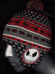 The Nightmare Before Christmas Jack Skellington Laplander Beanie Hat Cap Disney Nightmare Before Christmas Disney Hats Christmas Jack Skellington