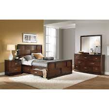 Toronto 6 Piece Storage Bedroom Set With Nightstand Dresser And Mirror Value City Furniture California King Bedroom Sets King Storage Bed