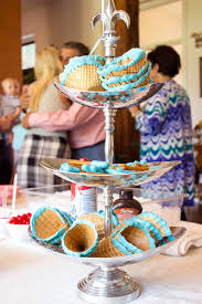Baby shower do it yourself decorations. Kara S Party Ideas Ice Cream Social Gender Reveal Party Kara S Party Ideas