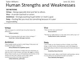 List of strengths & weaknesses + professional answers. Human Strengths And Weaknesses