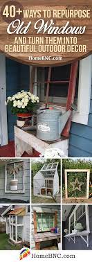 Add the perfect accent to your patio or gazebo with an outdoor window treatment. 40 Best Old Window Outdoor Decor Ideas And Designs For 2021