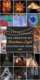 Be the envy of all your friends this holiday season with these christmas diy outdoor decor ideas. 100 Creative Diy Christmas Light Decoration Ideas Prudent Penny Pincher