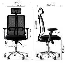 winmi modern high back ergonomic office chair seat height swivel ergonomic computer task chairs mesh offi office chair ergonomic office chair office desk chair