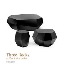 In design, it's always the small details that make a room look complete. Three Rocks Coffee Side Tables Insidherland By Jsb
