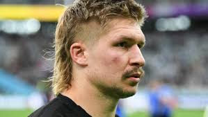 All Blacks v Ireland: Prime Minister Jacinda Ardern supports Jack Goodhue's  mullet