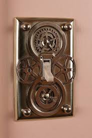 The Best Plate For The Device That Conducts The Electricity From The Wall To A Light Steampunk Lighting Steampunk Bathroom Steampunk House