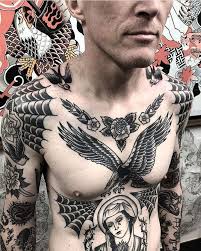American Traditional Tattoo Sleeve Men Black Traditional Tattoo Sleeve Traditional Tattoo Torso Tattoos