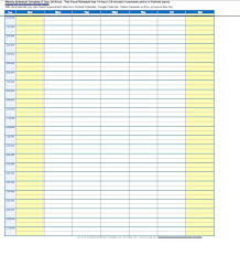 17 perfect daily work schedule templates template lab