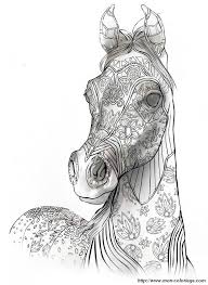 Hd wallpapers coloriage mandala cheval a imprimer gratuit desktop. Pur Sang Arabe Coloriage Cheval Coloriage Mandala Animaux Tete De Cheval Dessin