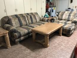 This natural stained cocktail table adds a quiet elegance to any room. Best Sofa Oversized Chair With Ottoman Solid Wood Coffee Table And 2 End Tables 600 00 Takes All Must Pick Up Phone 813 240 5948 For Sale In Tampa Florida For 2021