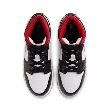 The shoe's outlaw status remained, making it a constantly and. Air Jordan 1 Mid Gs Black Gym Red Kick Game