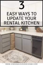 It gets a ton of natural what would you wallpaper in your home? 3 Ways To Transform Your Rental Kitchen Under 200 Jenna Gaidusek Designs