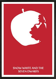 Snow White And The Seven Dwarfs William Cottrell David Hand 1937 Disney Minimalist Author David D Disney Minimalist Disney Movie Posters Disney Posters