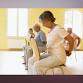Yin yoga stretch at Upasna event image