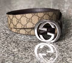 Gucci Gg Supreme Belt Men Men S Fashion Accessories Belts On Carousell