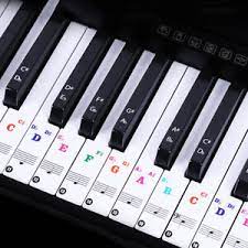 Beschrifte deine klaviatur, um leicht jetzt schnell und günstig online bestellen. Elektrisches Klavier Keyboard Noten Aufkleber 37 49 88 61 54 Tasten Sticker Ebay