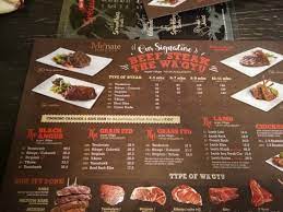All photos (13) all photos (13) there aren't enough food, service, value or atmosphere ratings for me'nate me'nate steak hub, malaysia yet. Menu Bild Von Me Nate Steak Hub Ampang Tripadvisor