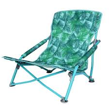 Beach Chair Oversize Folding Beach Lounge Cooler Chair Lay Flat Reclining Sun Lounge Chair Lightweight Portable Beach Chairs Best Beach Chair Sun Lounge Chair