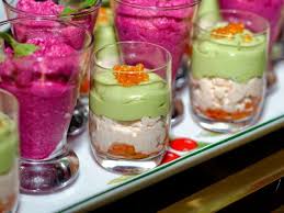 Verrine Aux Deux Mousses Avocat Et Crevettes Mousse Avocat Aperitif Gourmand Cuisine Et Boissons