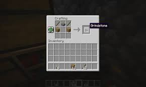 A grindstone is a block that repairs items and tools as well as removing enchantments from them. How To Make And Use A Grindstone In Minecraft Pro Game Guides