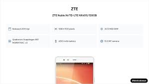 ZTE Nubia X6 TD-LTE NX601J 128GB Full ...
