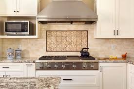 Professional cooktop or range backsplash. Tile Mural Behind Range Ideas Photos Houzz