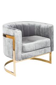 Mica Gold Accent Chair Barrel Chair Furniture Chair