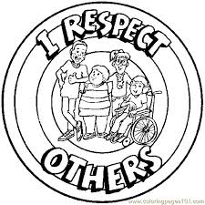 Customize the letters by coloring with markers or pencils. Moral Lesson Coloring Pages Color Online Or Download And Let The Kids Color Kids Could E School Coloring Pages Kids Worksheets Printables Respect Activities