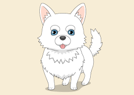 I would start with a circle learning the anatomy helps to understand how animals and people look over the skin. How To Draw A Cute Anime Dog In 7 Steps Animeoutline