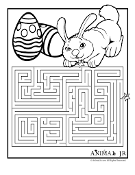 Easter Coloring Page Maze Easter Coloring Pages Easter Colouring Coloring Pages
