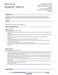 Entry level resume template sample. Entry Level Resume Samples Template Sap Functional Consultant Hudsonradc