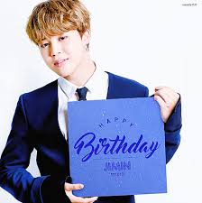 Bts singing happy birthday gif. Happy Birthday Park Jimin Sweet Mochi Bts Universe Story