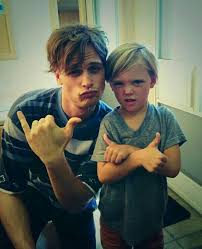 Reid And Henry Jj S Real Life Son Matthew Gray Gubler Criminal Minds Cast Matthew Gray
