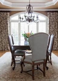 Tray ceilings can be a unique addition to your bedroom or any of your other favorite rooms. Transitional Dining Room With Tray Ceiling And Picture Window Hgtv
