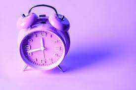 #purple #purple aesthetic #aesthetic #itsapurplething #blue #aesthetic purple #aestheitcs #light #lights #roadtrip #road #cars #car. Purple Alarm Clock On Neon Purple Background Minimal Concept Dark Purple Aesthetic Purple Clock Purple Backgrounds