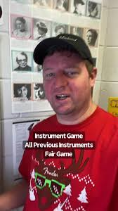 instrument name game guess listen all previous instruments fair game