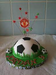 The best football party favors are easy to use and come in a variety of designs. Small Football Cake Football Themed Cakes Themed Birthday Cakes Boy Birthday Cake