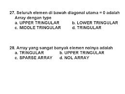 Maybe you would like to learn more about one of these? Ujian Terdiri Atas 50 Soal Pilihan Ganda 1