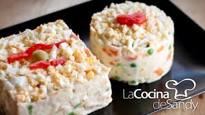 Las recetas de comida y cocina fáciles, de toda la vida. Ensalada Rusa O Ensaladilla En Recetas De Cocina Facil Para Navidad Youtube