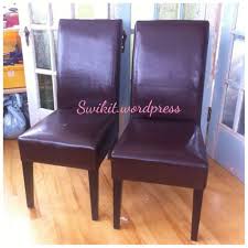 recovering dining room chairs with