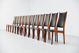 The bold simplicity of this. Johannes Andersen High Back Dining Chairs Denmark 1960 Massmoderndesign