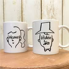 お名前入りペアマグカップ【顔ネーム】 名入れ 父の日 母の日 敬老の日 誕生日 出産祝い 結婚祝い 還暦 名前入り 家族 夫婦 親子 彼氏 彼女  カップル ファミリーデザイン お揃い ペア ペアルック 親子ペア 夫婦ペア マタニティフォト 結婚記念 プレゼント ギフト ペア ...